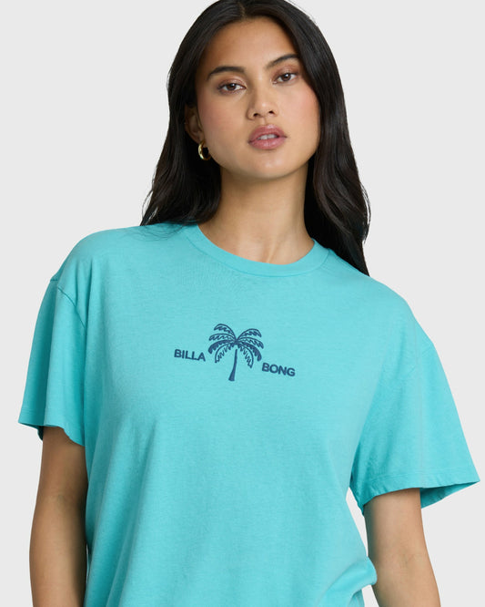 Women's Billabong Rip Currents Short Sleeve T-Shirt - Ocean Spray